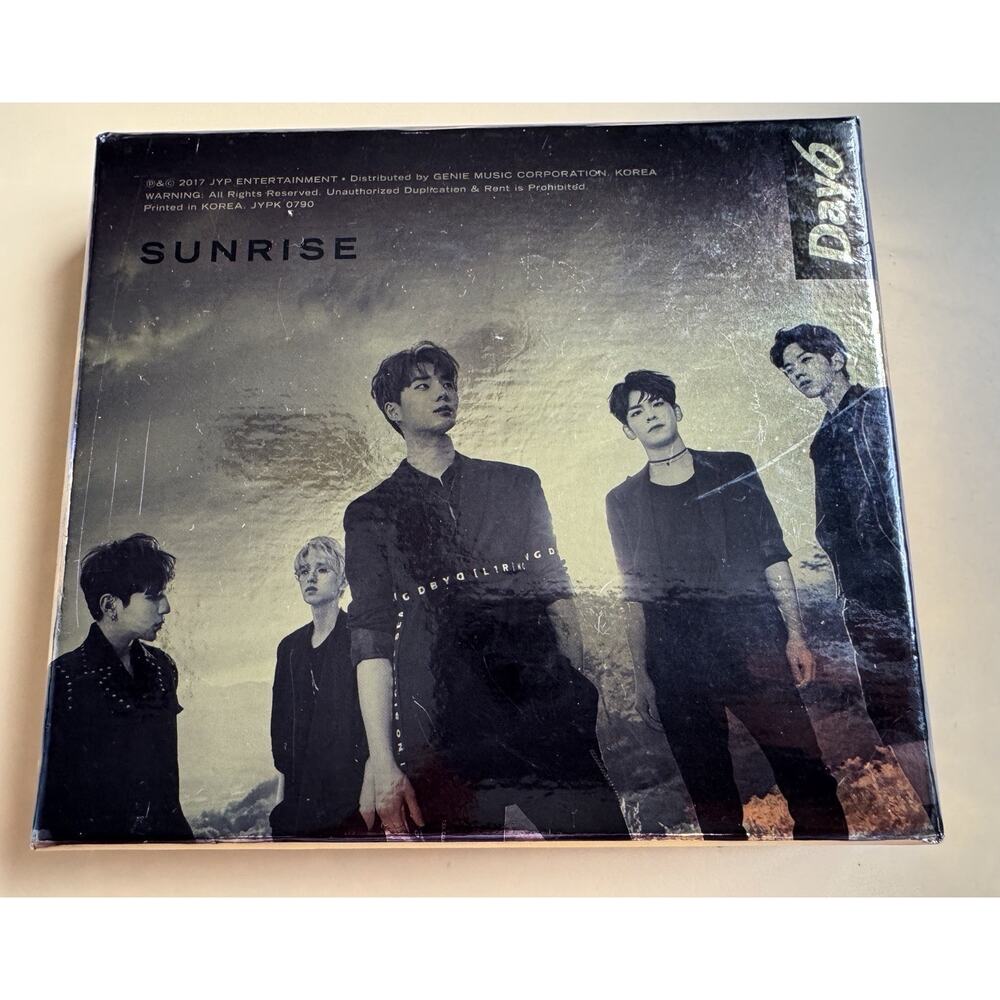 DAY6 1st Album SUNRISE CD+Photobook Lyrics K-POP Korean Music
